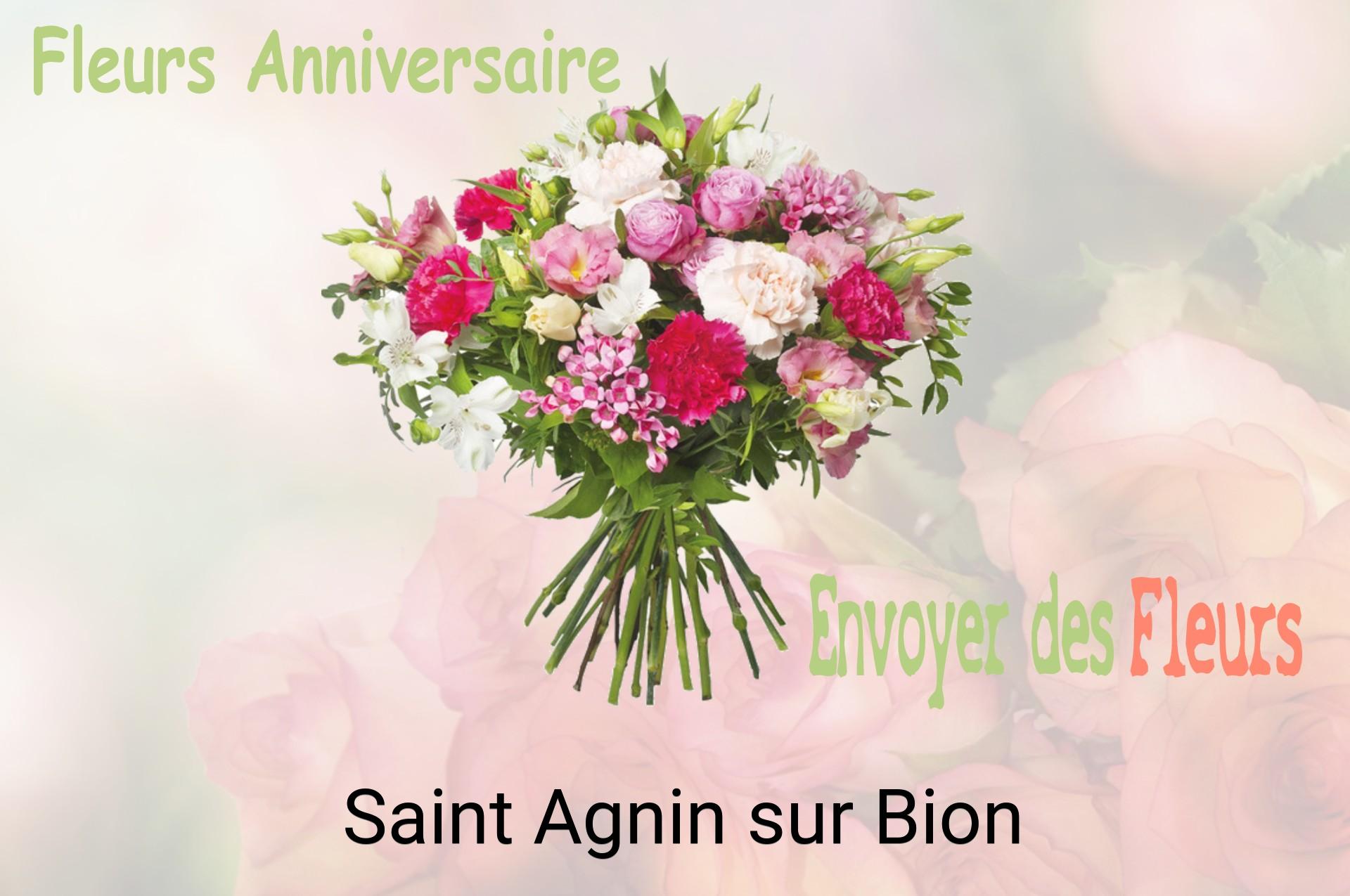 Bouquet de fleurs d’anniversaire livré à Saint-Agnin-sur-Bion
